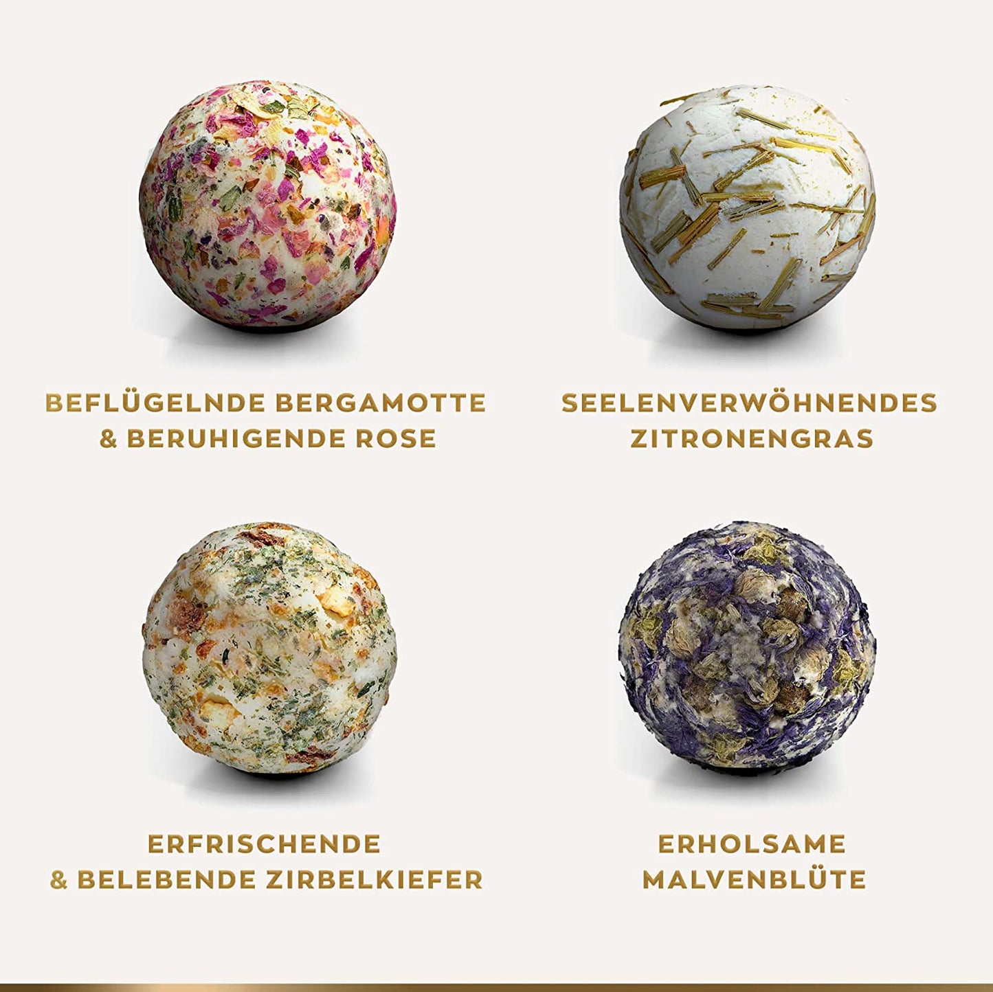 Für Dich - Bio Badepralinen "Moments of Gratitude"