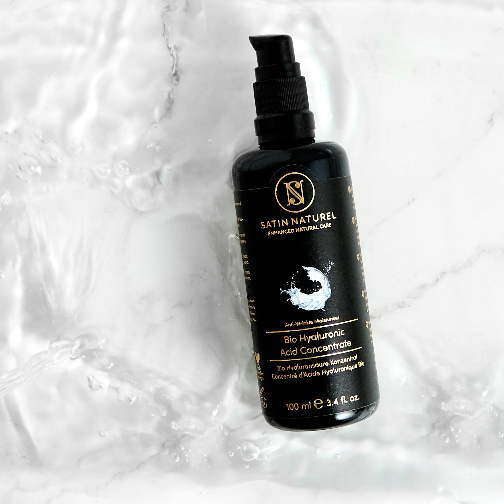 Hyaluronäure Serum mit Wasser