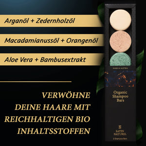 Für Dich - Bio Shampoo Bars - Das Set