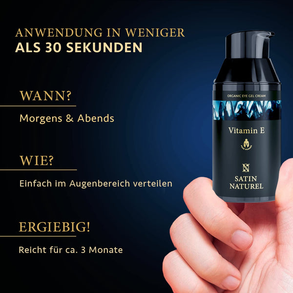 For Men - Bio Augengel-Creme
