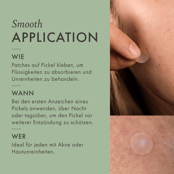 Unsichtbare Pimple Patches mit 2% Salicylsäure & Teebaumöl