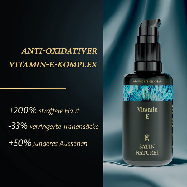 Bio Augengel mit BIO Aloe Vera + Hyaluron + Taurin + Vitamin E