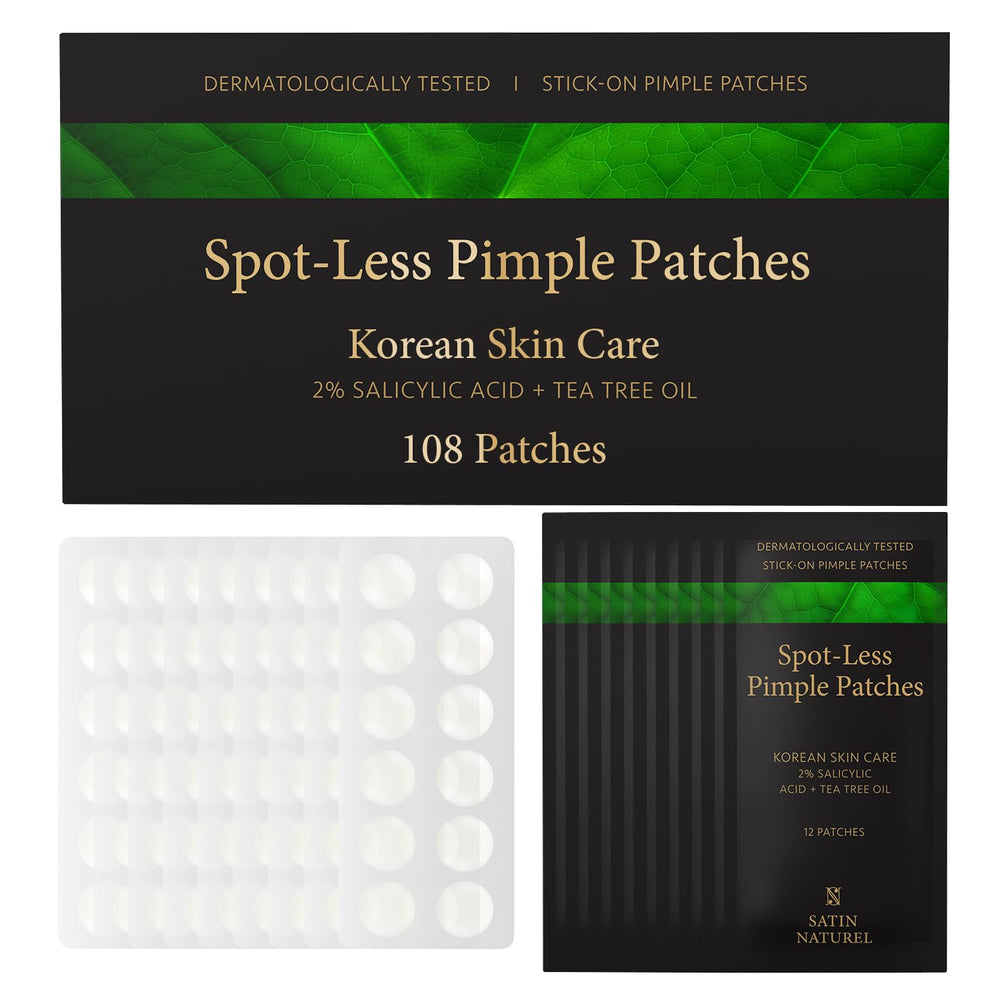 Unsichtbare Pimple Patches mit 2% Salicylsäure & Teebaumöl