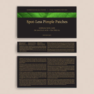 Unsichtbare Pimple Patches mit 2% Salicylsäure & Teebaumöl