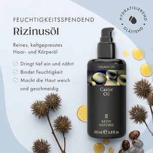 Bio Rizinusöl Kaltgepresst