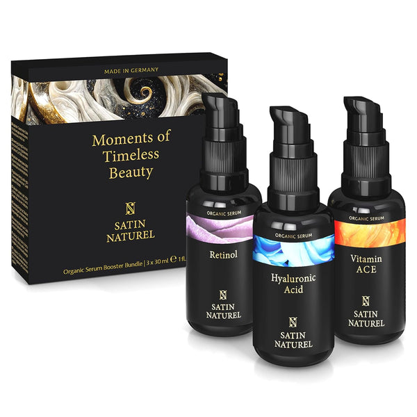 Bio Retinol + Hyaluron + Vitamin C Serum Set 3x30ml