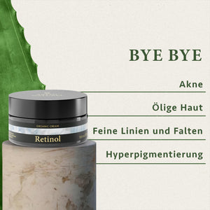 Retinol Bio-Creme – hochdosiert, mit Salicylsäure & Bio-Aloe Vera