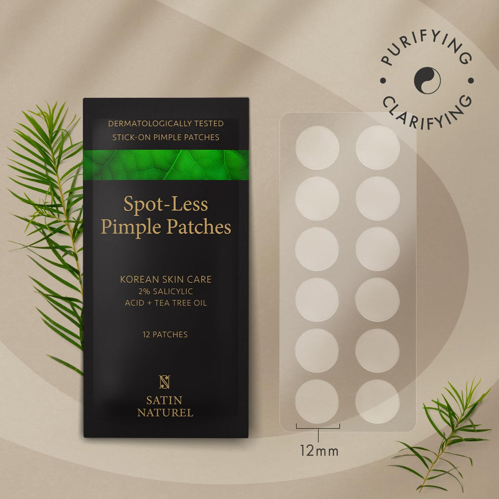 Unsichtbare Pimple Patches mit 2% Salicylsäure & Teebaumöl