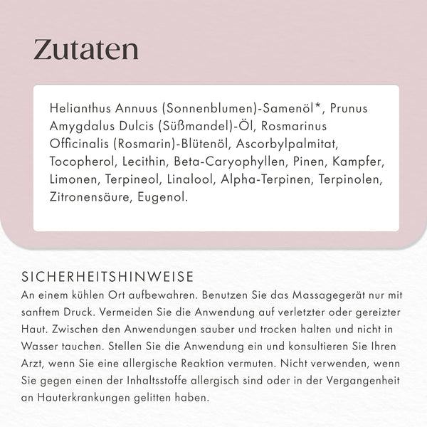 Bio Rosmarinöl Haare 100 ml - mit Applikator für die Kopfhautmassage
