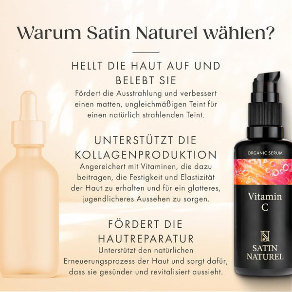 Bio Vitamin C Serum Mit Hyaluronsäure & Bio Aloe Vera