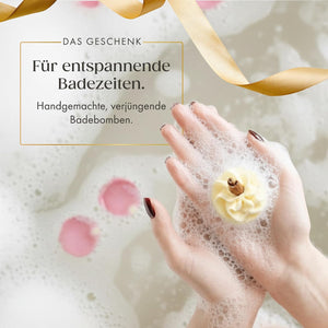 Bio Badepralinen "Oasis of Senses" - 7 Luxuriöse Badebomben Vegan