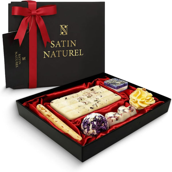 Bio Badepralinen "Oasis of Senses" - 7 Luxuriöse Badebomben Vegan
