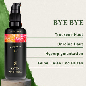 Bio Vitamin C Serum Mit Hyaluronsäure & Bio Aloe Vera