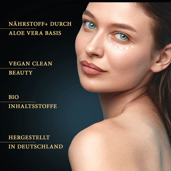 Bio Augengel mit BIO Aloe Vera + Hyaluron + Taurin + Vitamin E