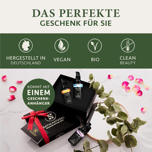 Bio Seren Booster Geschenkset mit Retinol, Hyaluron & Vitamin C Serum 3x30ml