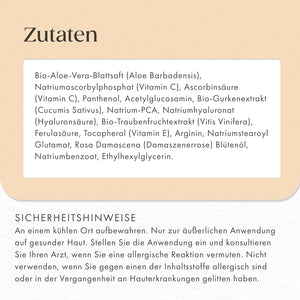 Bio Vitamin C Serum Mit Hyaluronsäure & Bio Aloe Vera