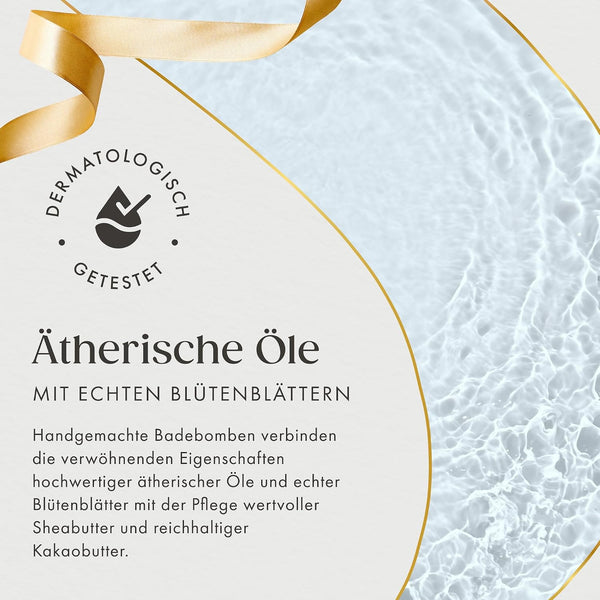 Bio Badepralinen "Oasis of Senses" - 7 Luxuriöse Badebomben Vegan