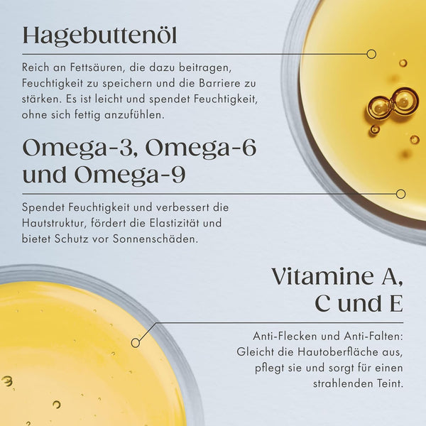 Bio Hagebuttenöl Kaltgepresst