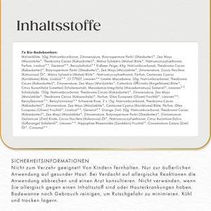 Bio Badepralinen "Oasis of Senses" - 7 Luxuriöse Badebomben Vegan