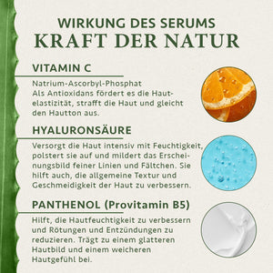 Bio Vitamin C Serum Mit Hyaluronsäure & Bio Aloe Vera