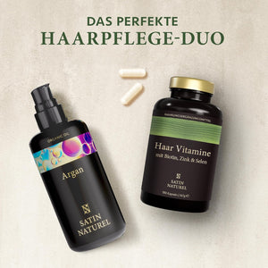 Haar Vitamine - 180 Kapseln hochdosiert mit Biotin Zink Selen