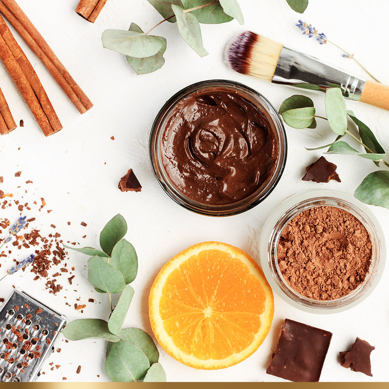 Kakaobutter-Creme mit Mandelöl für trockene Haut