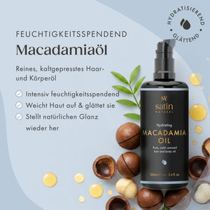 Satin Naturel Macadamiaöl, 100 ml