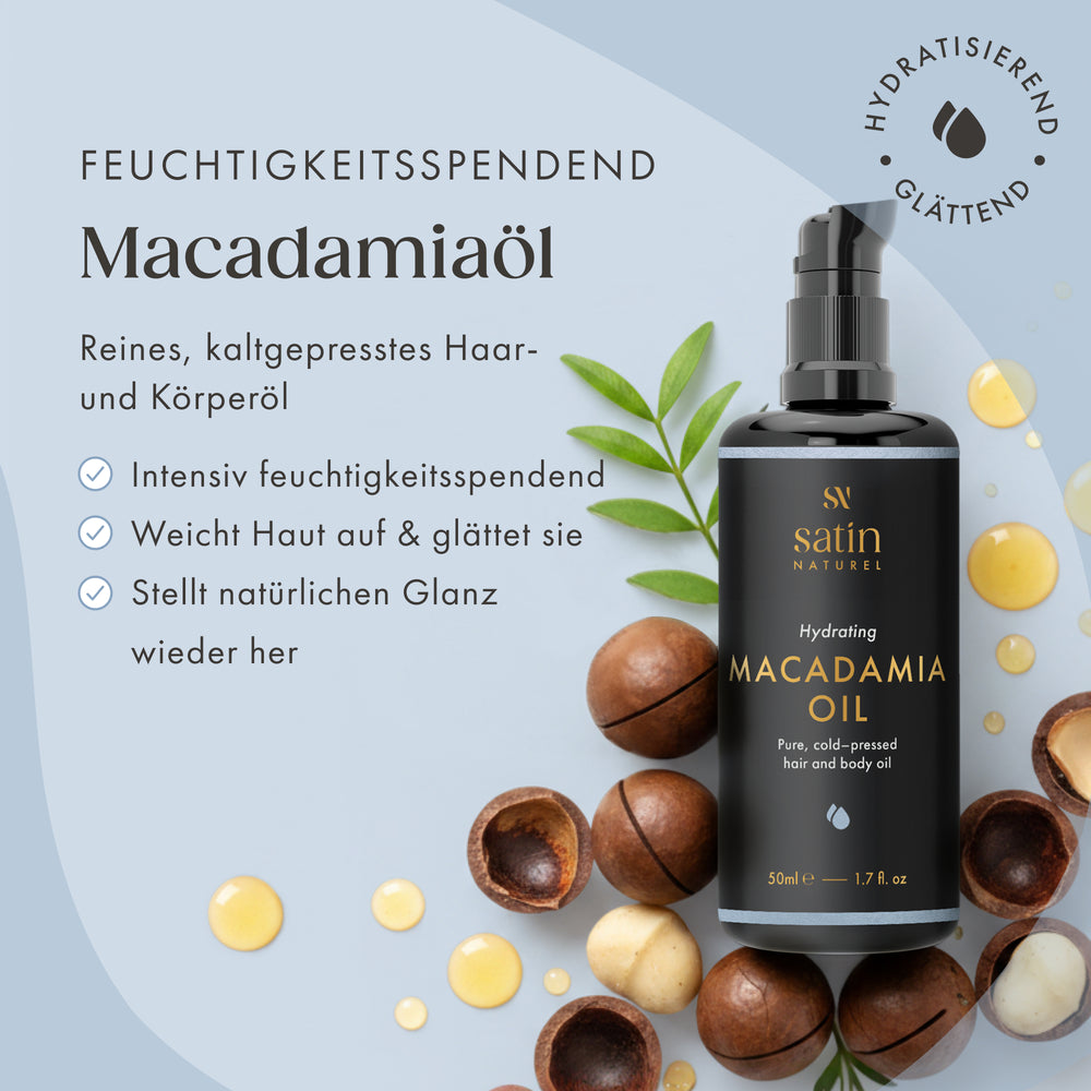 Satin Naturel Macadamiaöl, 50 ml