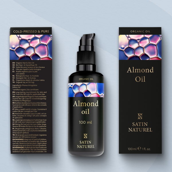 Satin Naturel Bio Mandelöl kaltgepresst 100 ml