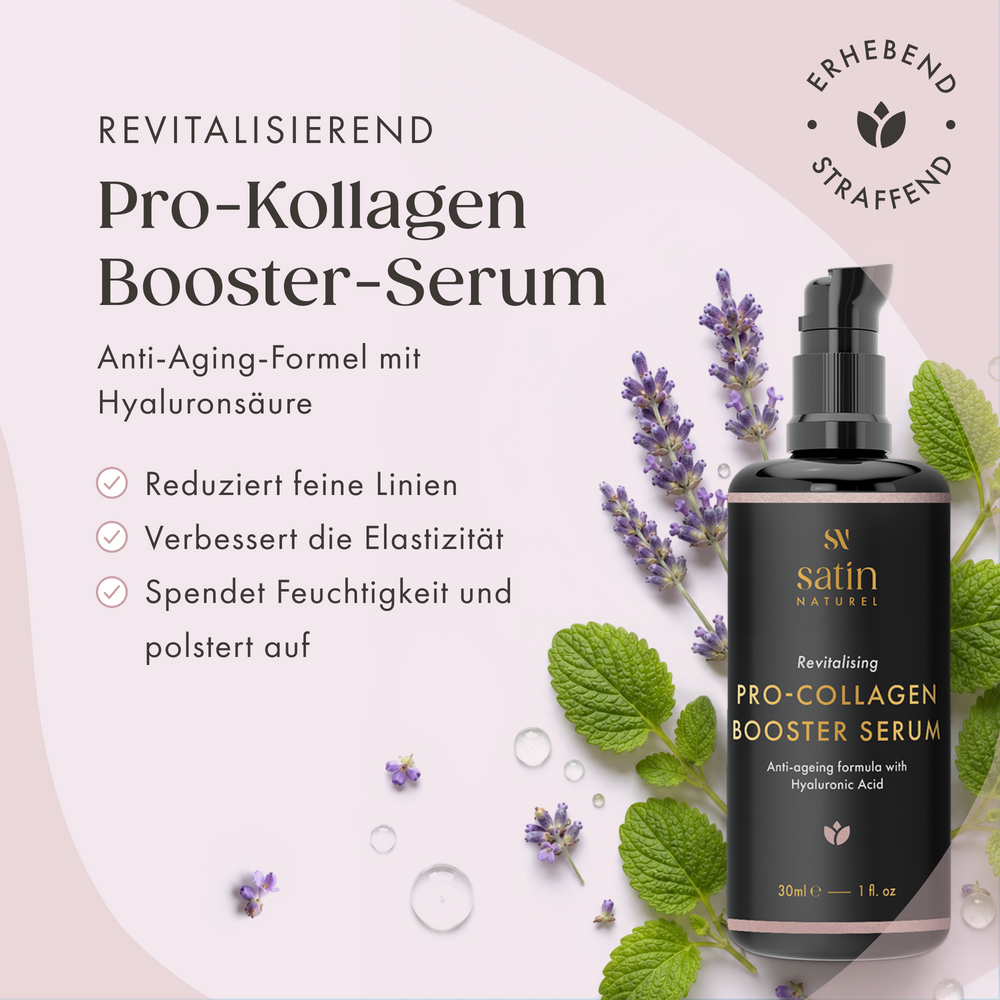 Satin Naturel Collagen Booster Serum, 30 ml