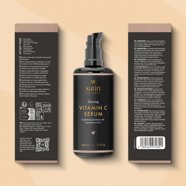Bio Vitamin C Serum Mit Hyaluronsäure & Bio Aloe Vera