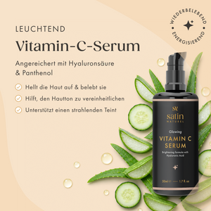 Bio Vitamin C Serum Mit Hyaluronsäure & Bio Aloe Vera