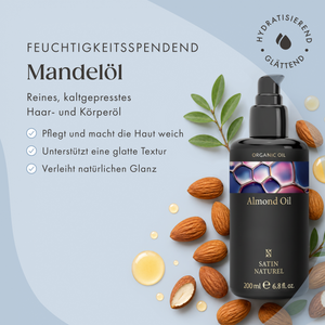 Satin Naturel Bio Mandelöl kaltgepresst 100 ml