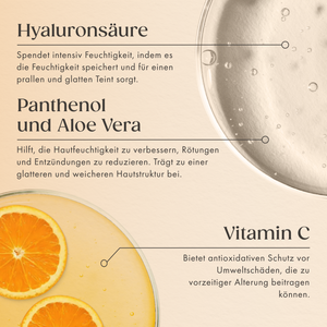Bio Vitamin C Serum Mit Hyaluronsäure & Bio Aloe Vera