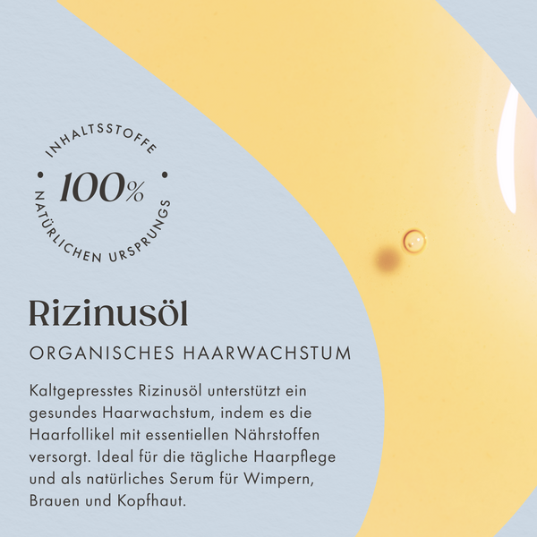 Satin Naturel Rizinusöl Kaltgepresst & Bio 200 ml