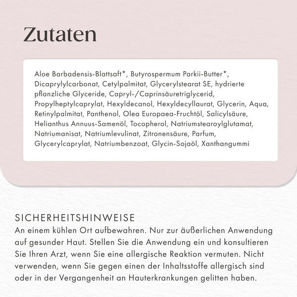 Retinol Bio-Creme – hochdosiert, mit Salicylsäure & Bio-Aloe Vera
