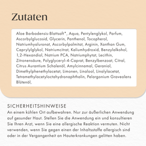 Bio Vitamin C Serum Mit Hyaluronsäure & Bio Aloe Vera