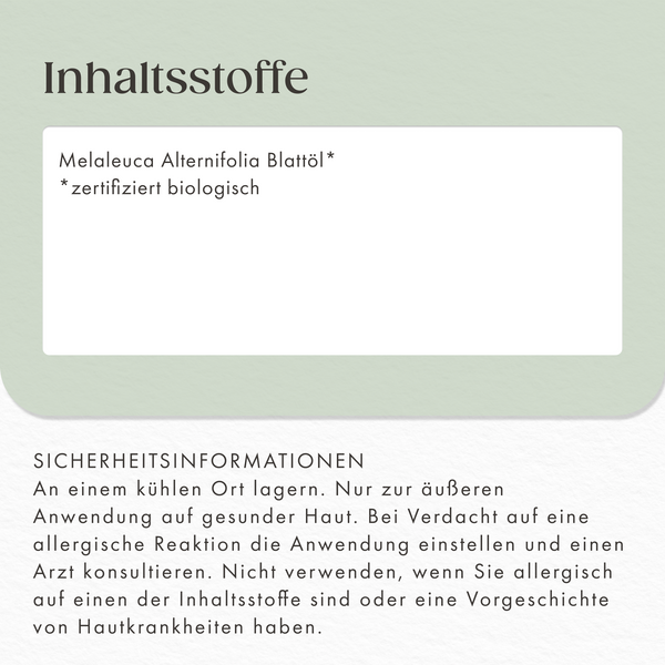 Satin Naturel 100% naturreines Teebaumöl 100 ml