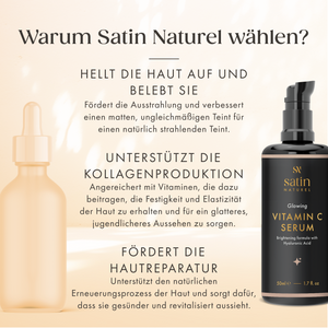 Bio Vitamin C Serum Mit Hyaluronsäure & Bio Aloe Vera