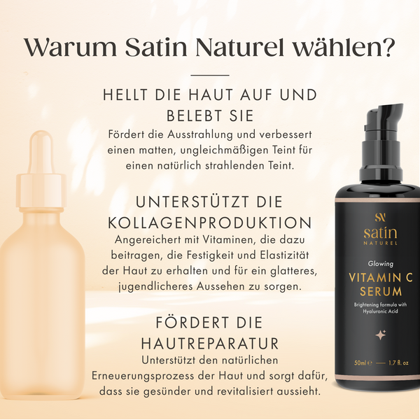 Bio Vitamin C Serum Mit Hyaluronsäure & Bio Aloe Vera