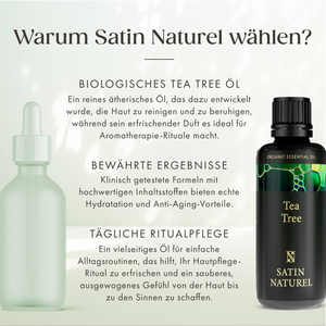 Satin Naturel 100% naturreines Teebaumöl 100 ml