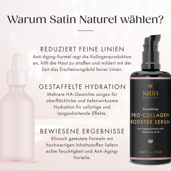 Satin Naturel Collagen Booster Serum, 30 ml