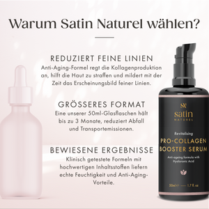 Satin Naturel Collagen Booster Serum, 50 ml