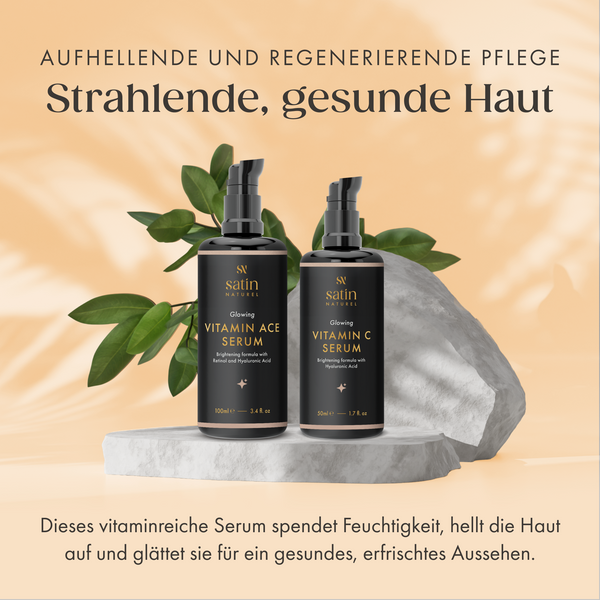 Bio Vitamin C Serum Mit Hyaluronsäure & Bio Aloe Vera