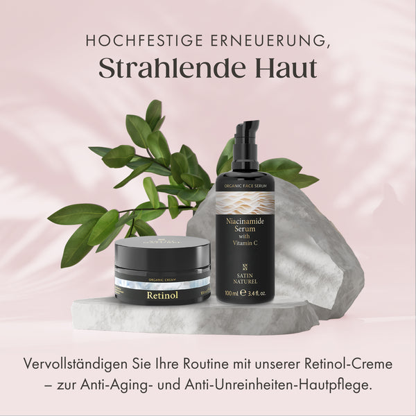Retinol Bio-Creme – hochdosiert, mit Salicylsäure & Bio-Aloe Vera