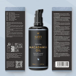Satin Naturel Macadamiaöl, 100 ml