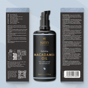 Satin Naturel Macadamiaöl, 50 ml