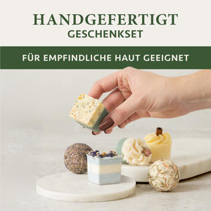 6er Set BIO Badebomben - Luxuriöse Badekugeln