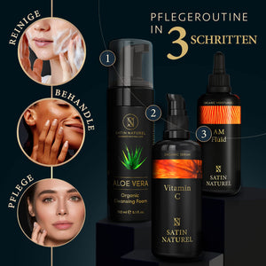 AM Morning Bio Fluid - Feuchtigkeitscreme mit Ceramiden, Bio Aloe Vera & Olivenöl