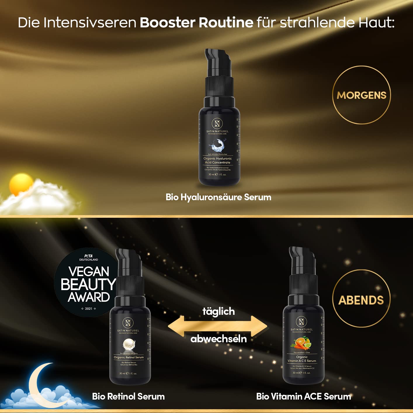 Vorsicht, wirksam! Womit Du Retinol nicht kombinieren solltest – Satin Naturel Deutschland